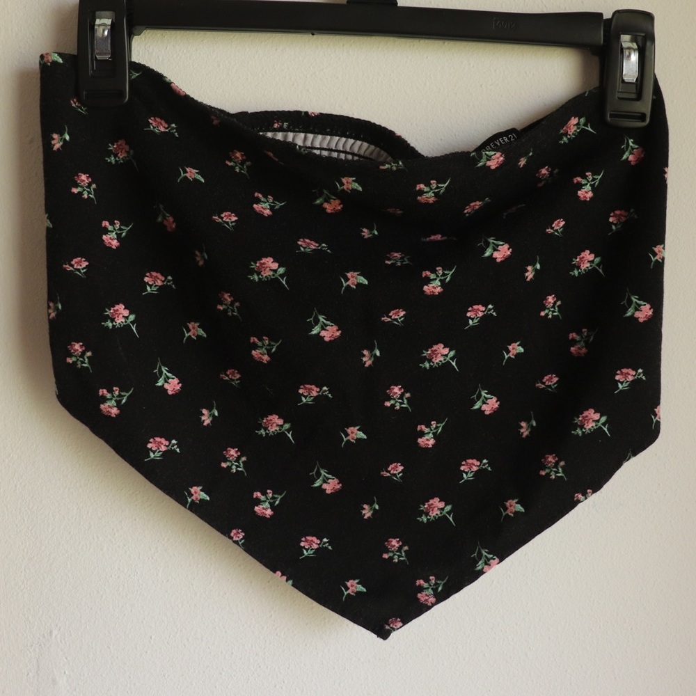 Floral crop top